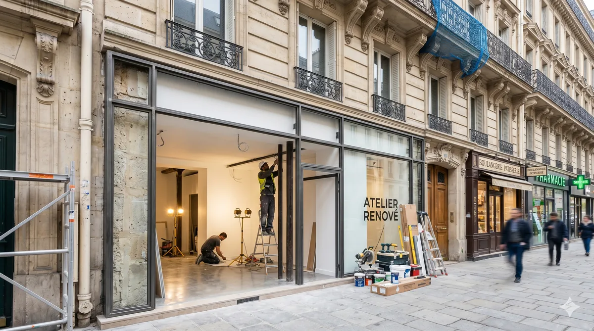 Rénovation de local commercial à Paris : 5 erreurs qui font exploser les délais
