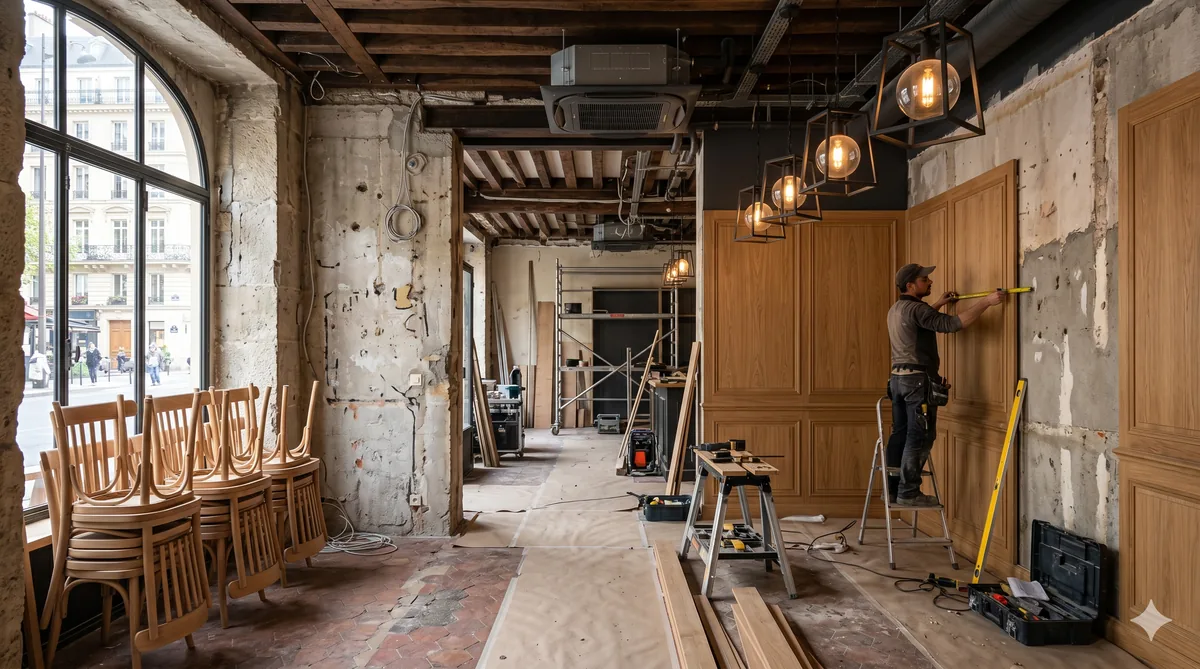 Combien coûte la rénovation d'un restaurant à Paris en 2026 ?