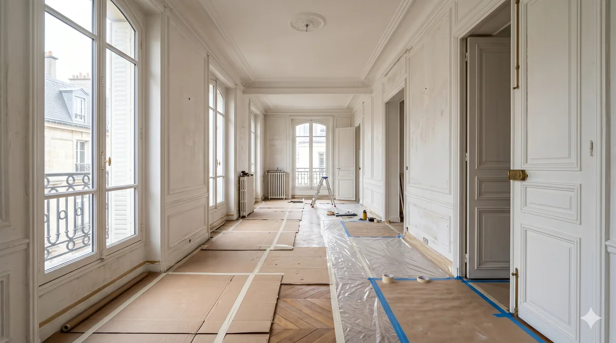 Travaux dans un appartement : horaires, voisins, syndic — ce qu'il faut savoir
